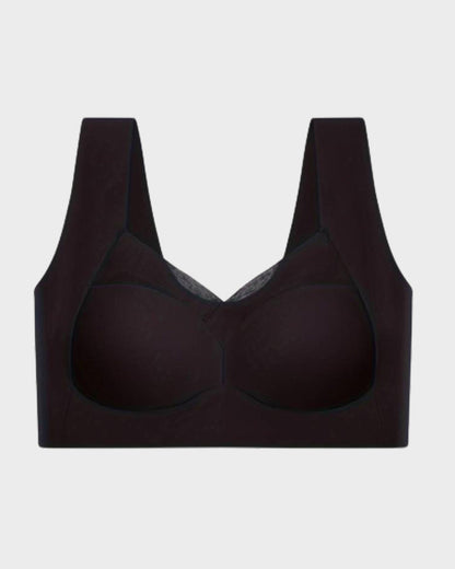 Seamless Wirefree Mesh Comfortable Smoothing Bra