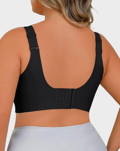 Daily Comfort Wireless Shaper Bra-BLACK+GREY+SKIN