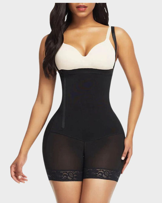 Side Zip Shaping Bodysuit