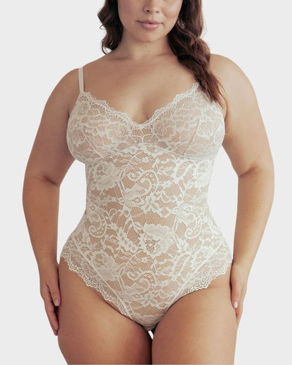 Lace Smooth Shapewear Bodysuit