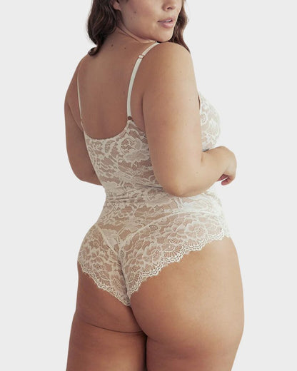 Lace Smooth Shapewear Bodysuit