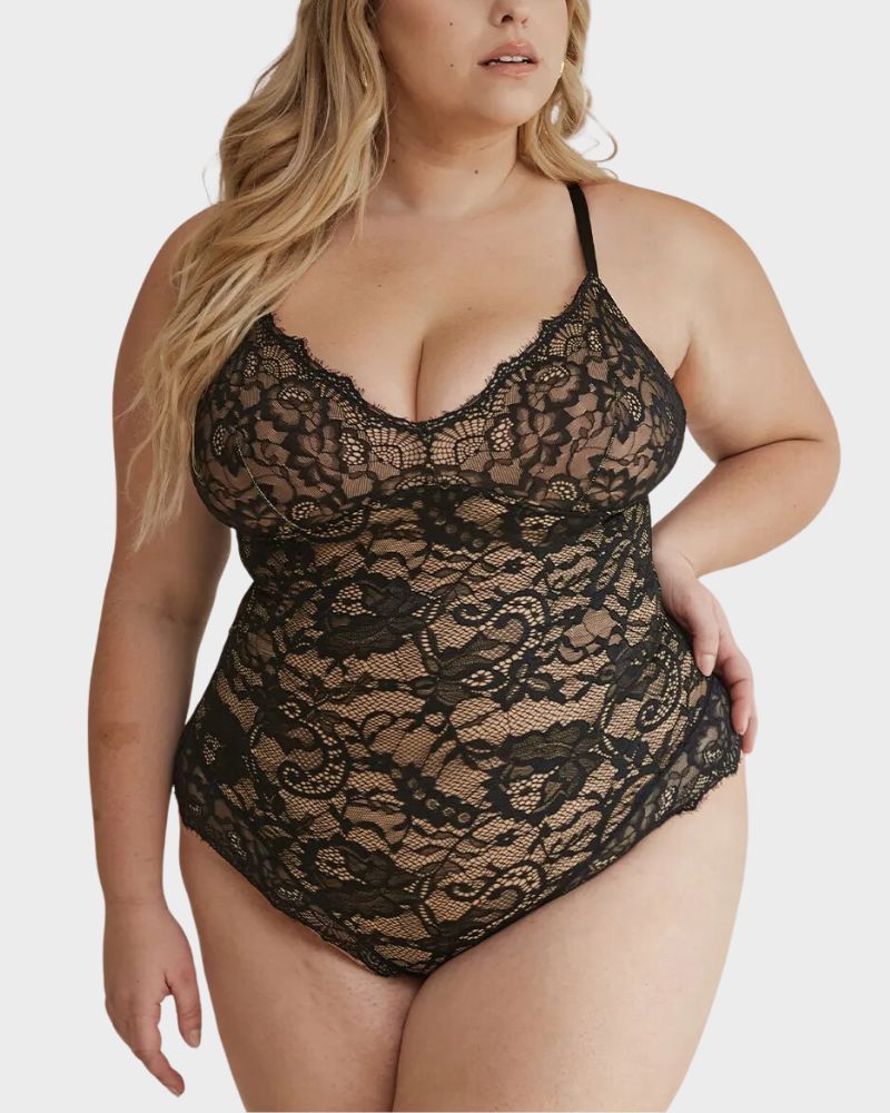 Lace Smooth Shapewear Bodysuit