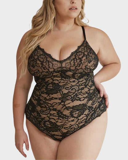 Sexy Lace Smooth Shapewear Bodysuit