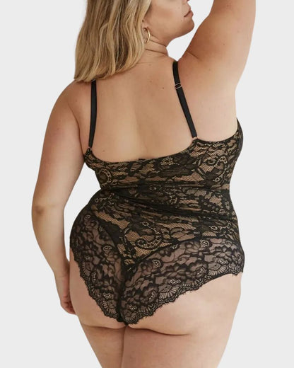 Lace Smooth Shapewear Bodysuit