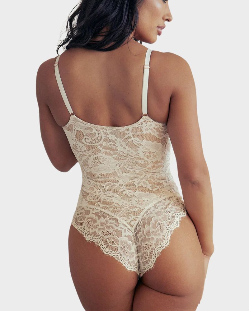 Lace Smooth Shapewear Bodysuit