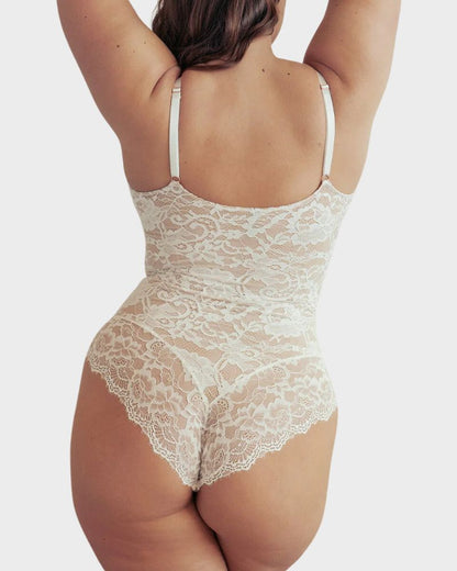 Lace Smooth Shapewear Bodysuit