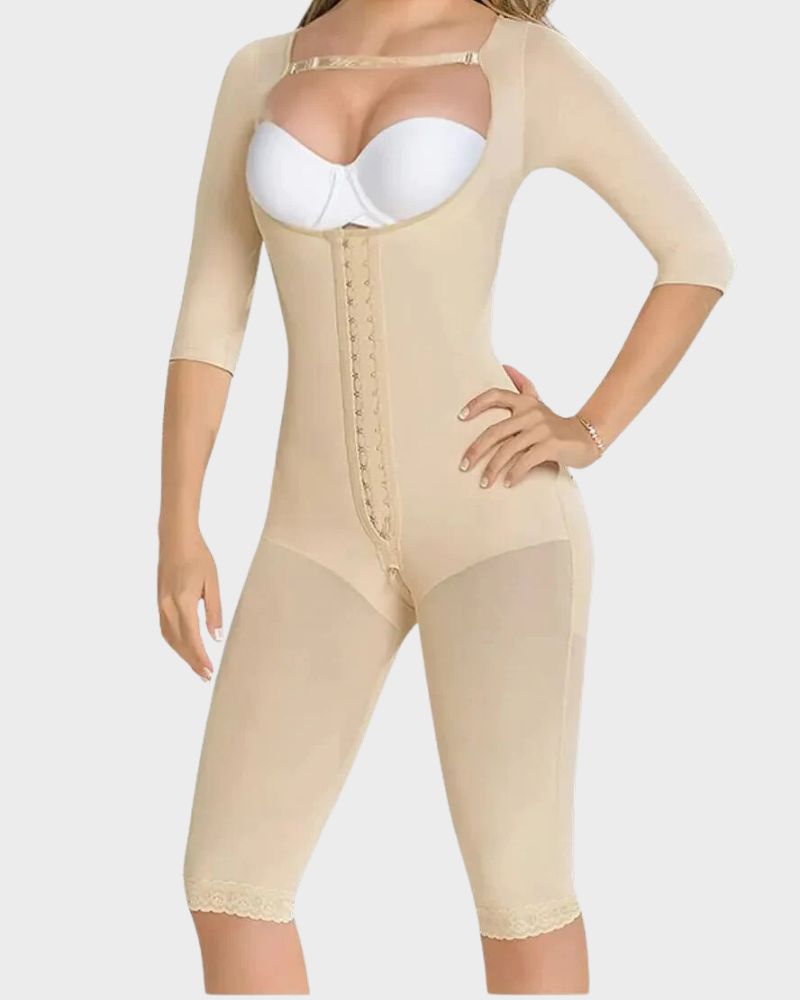 Comfort Long Sleeve Full Body Shaper