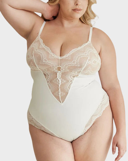 Sculpting Lace Shapewear Bodysuit