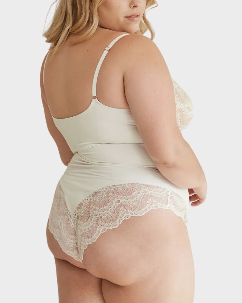 Sculpting Lace Shapewear Bodysuit