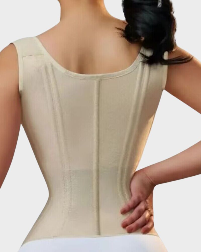 Double Waistband Corset Vest