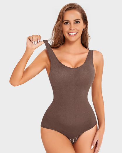 Smoothing Seamless Tank Top Bodysuit