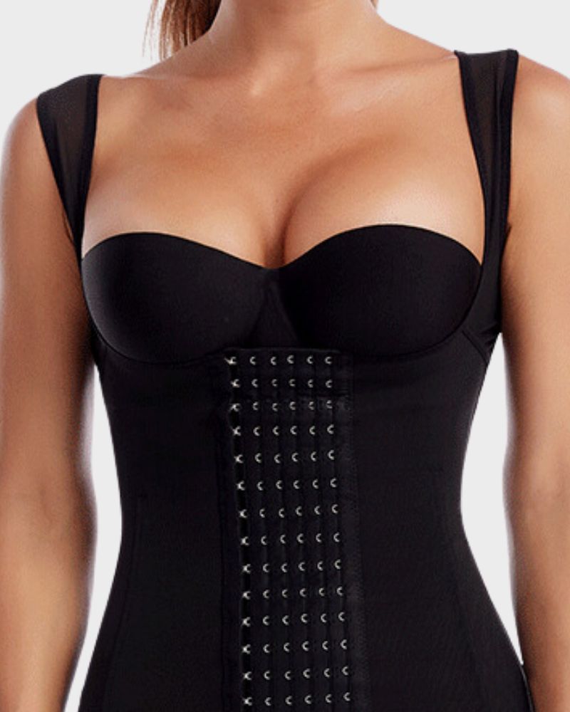 U Neck Latex Vest Shapewear