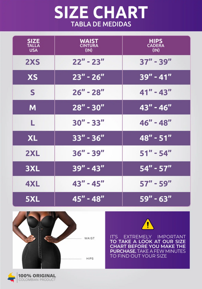 BBL Short | Stage 3 Fajas High-Waisted Post Surgery Compression Shorts