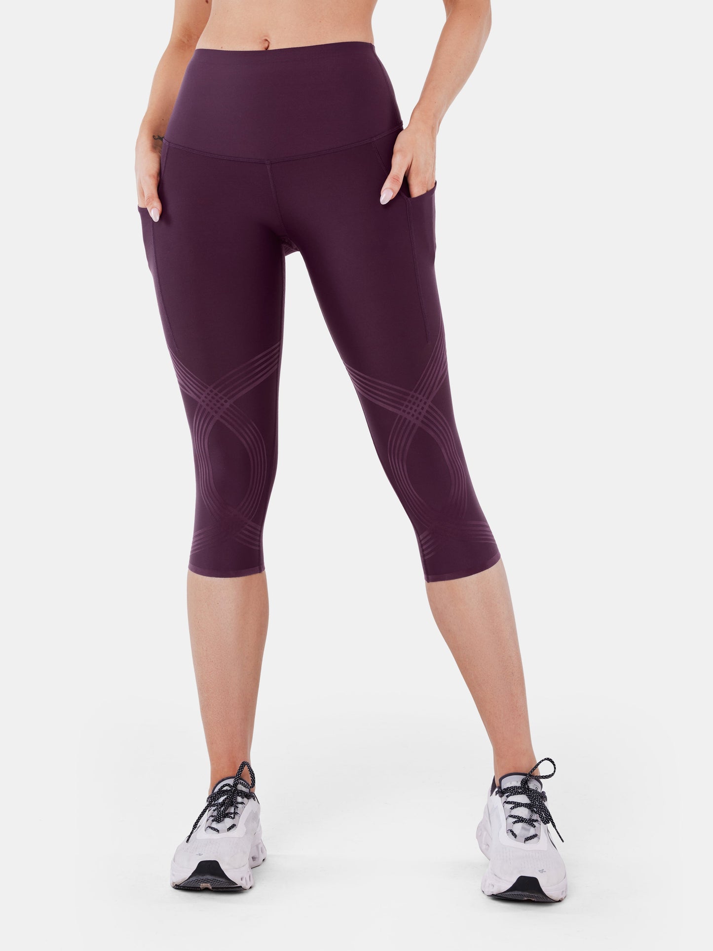 Body Sculpt Side Pocket Capri Leggings