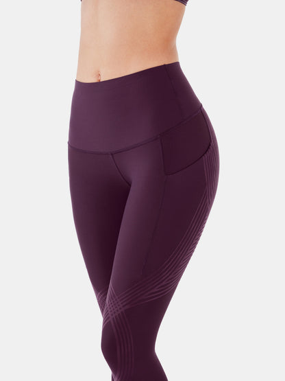 Body Sculpt Side Pocket Capri Leggings