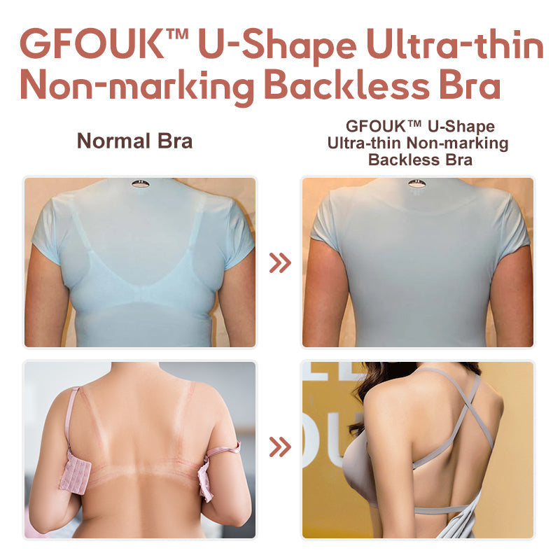 SilkSkin™ U-Shape Ultra-thin Non-marking Backless Bra