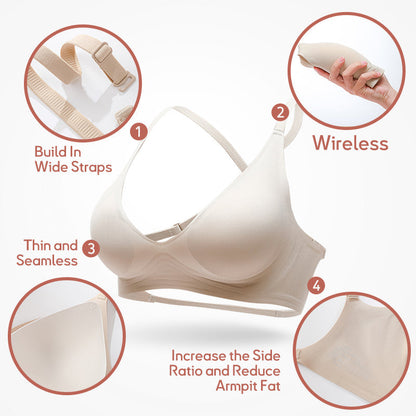 SilkSkin™ U-Shape Ultra-thin Non-marking Backless Bra