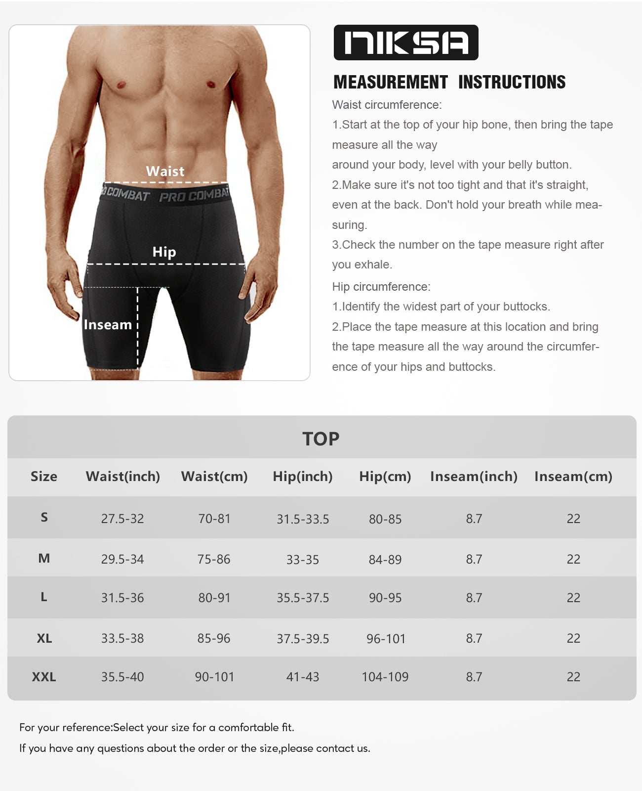 Niksa 4 Pack Compression Shorts Men