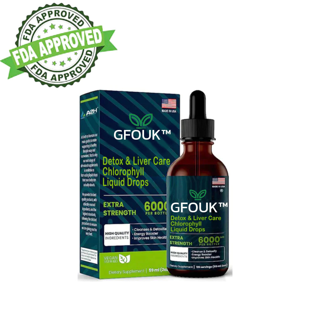 GFOUK™ Detox & Liver Care Chlorophyll Liquid Drops