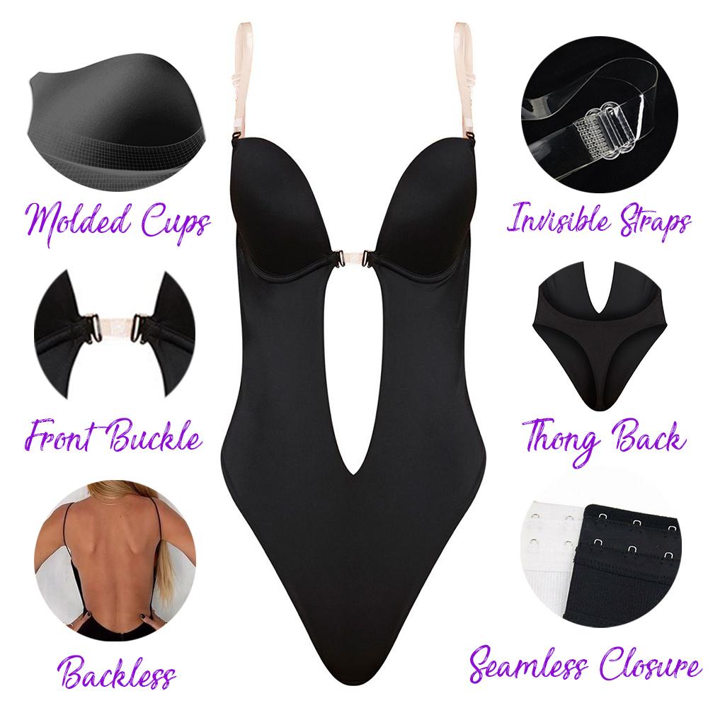 Backless Body Shaper Bra