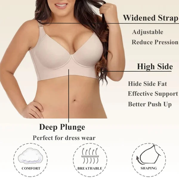 💝Deep Cup Supportive Bra