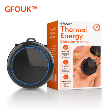 ⛄GFOUK™ Thermal Energy Molecular Necklace【Winter Essentials】