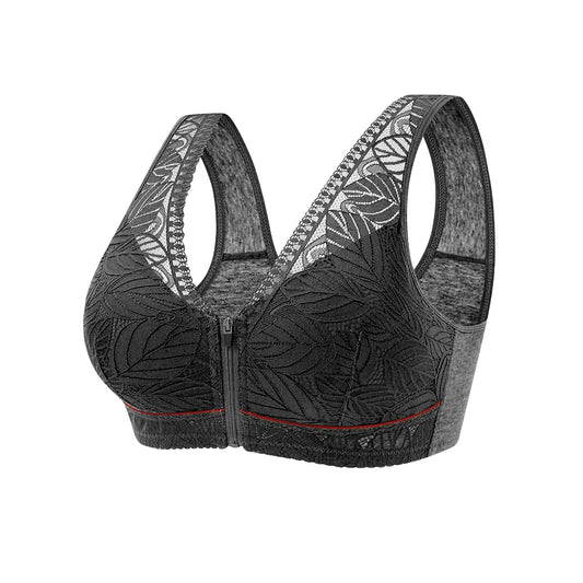 HealthLift Lymphvity Front Zipper Bra