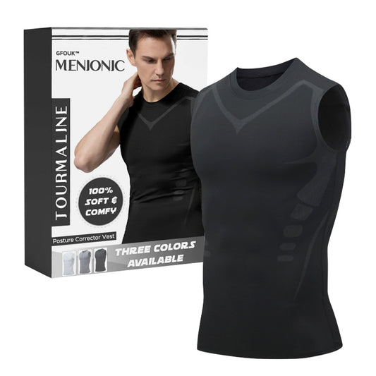 MaxMotion™ MENIONIC Tourmaline Posture Corrector Vest