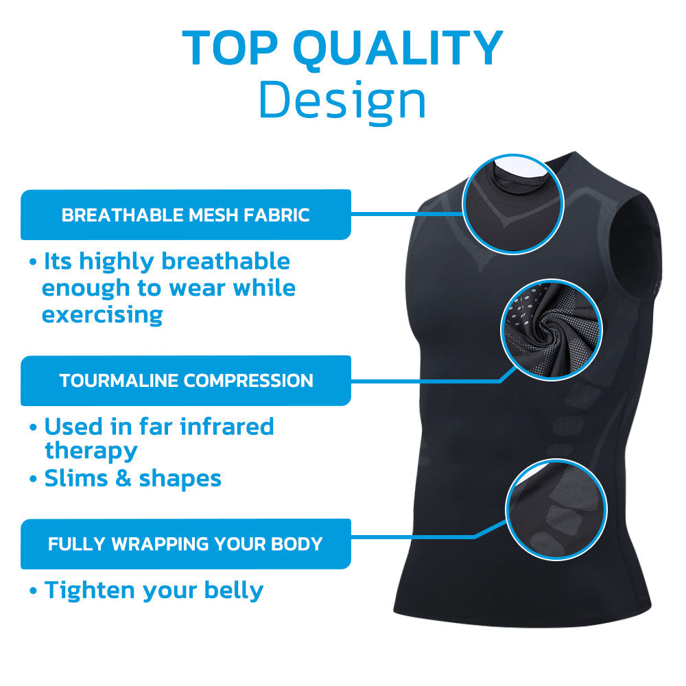 SculptPro™ Men's Slimming Compression Vest