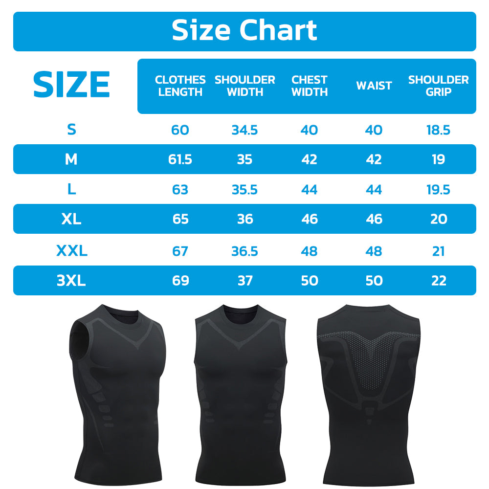 SculptPro™ Men's Slimming Compression Vest