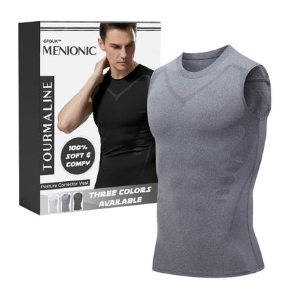 MaxMotion™ MENIONIC Tourmaline Posture Corrector Vest