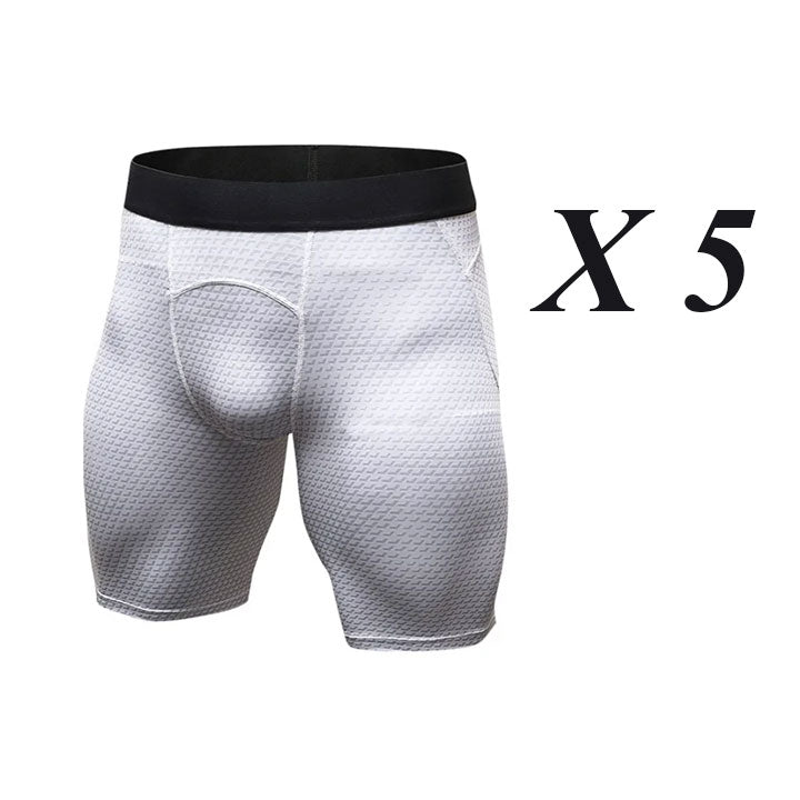 Pack 3 - Fiberfit™ IONIC Energy Field Therapy Compression Shorts