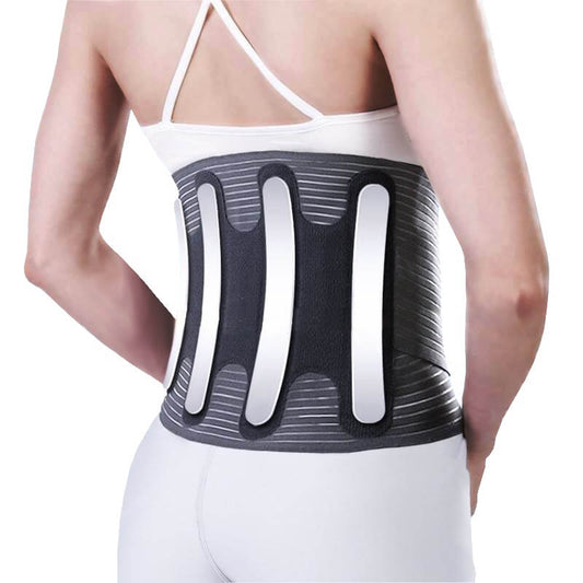 LumbarFix™ Hi Stretch Back Brace with Steel Bar Support