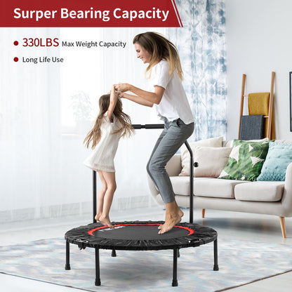 Niksa Foldable Workout Mini Trampoline