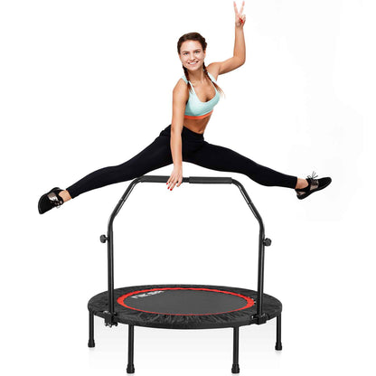 Niksa Foldable Workout Mini Trampoline