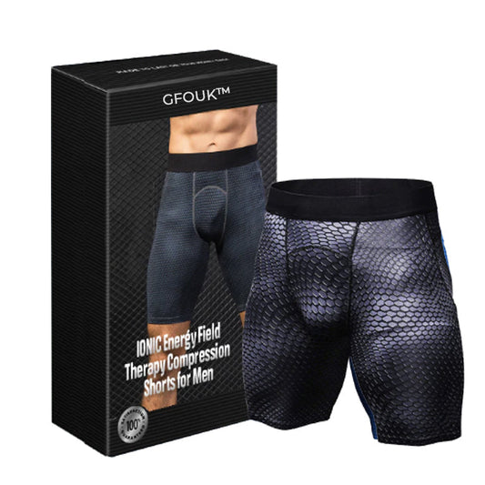 Pack 3 - Fiberfit™ IONIC Energy Field Therapy Compression Shorts